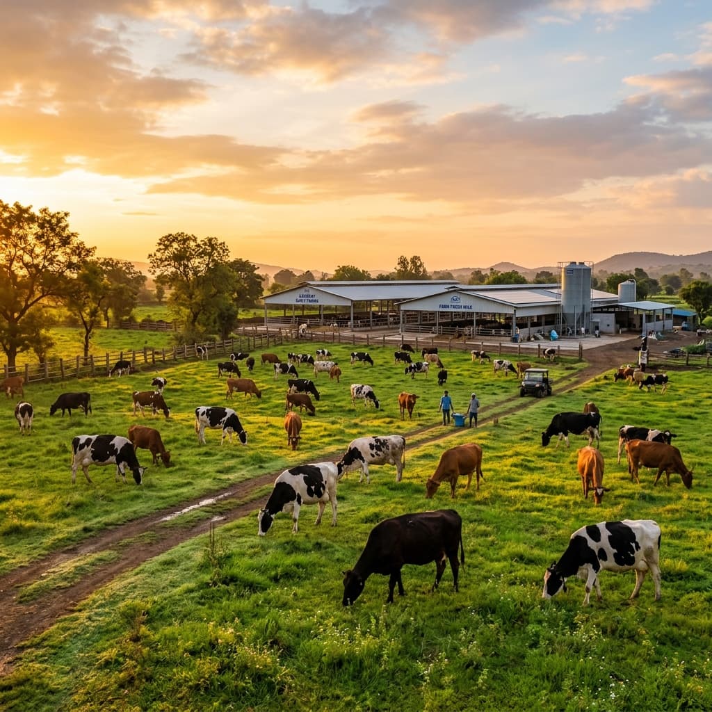 Indian Dairy Farm